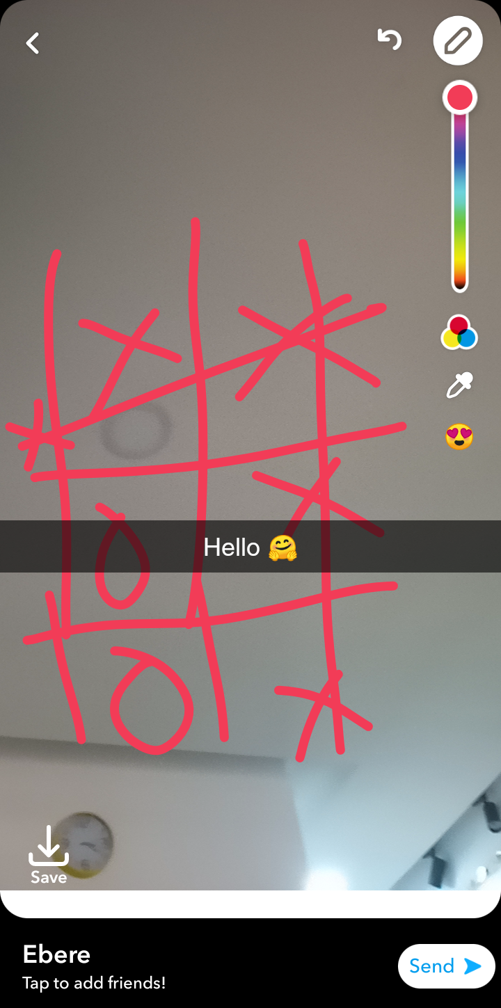 Snapchat Color Picker Flow Screenshots & UX Patterns | Uiland