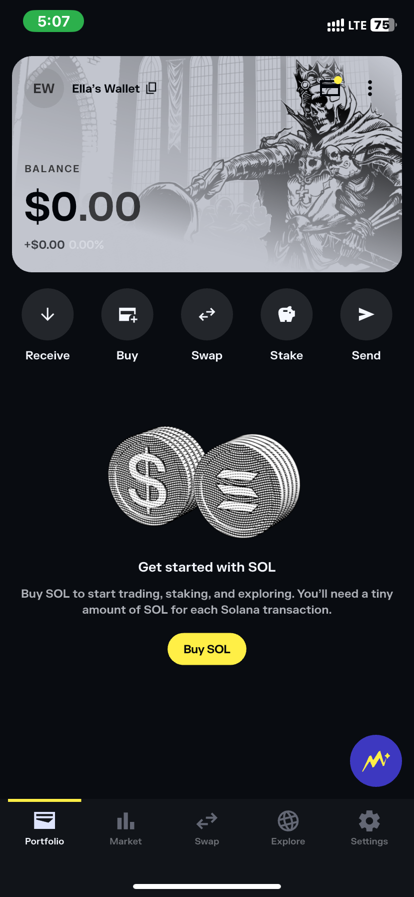 Solflare App Flows, User Flow Screenshots & UX Patterns | Uiland