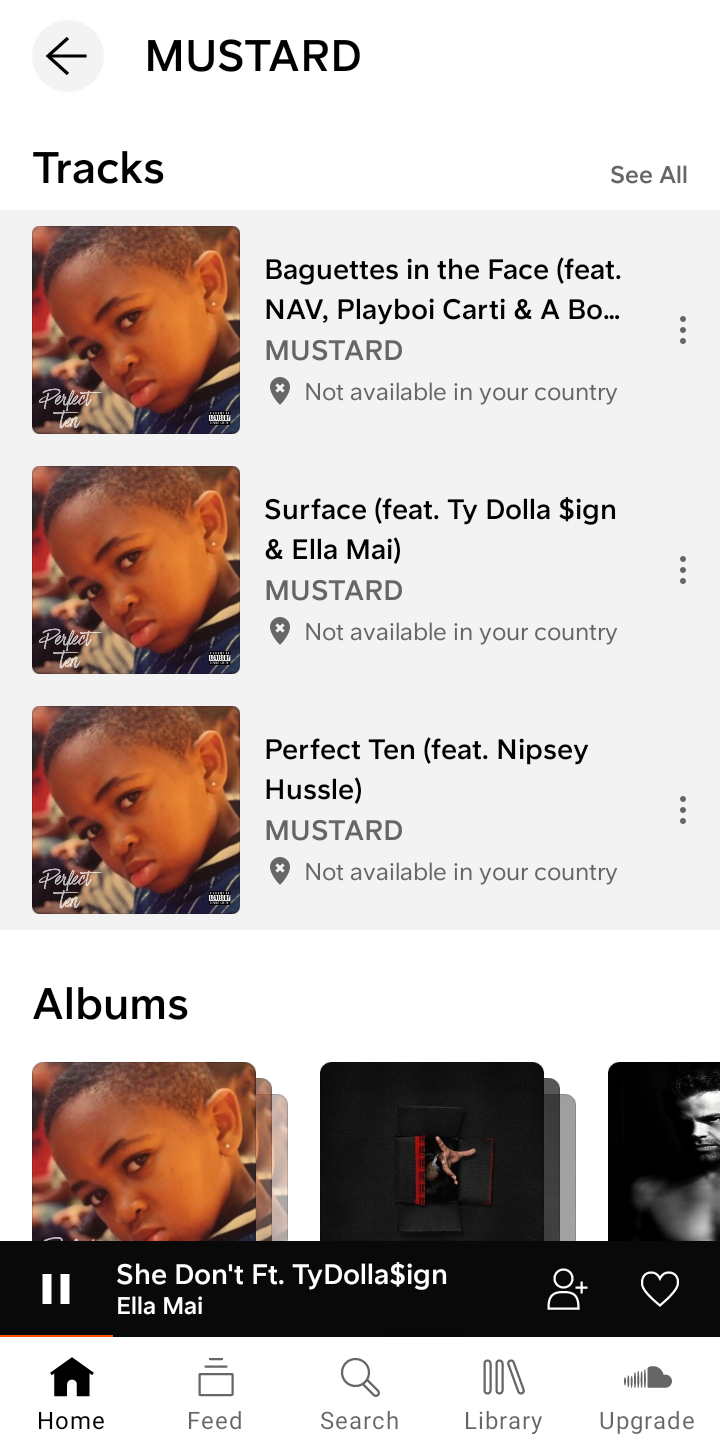  Soundcloud Playlist user flow UI screenshot