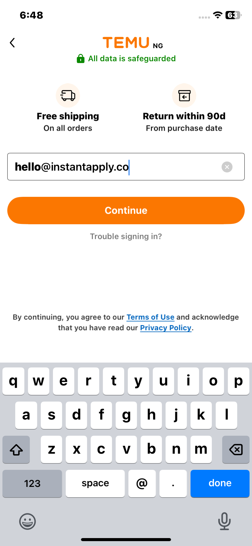 Temu App Screenshots, UI Screens & Design Inspiration | Uiland