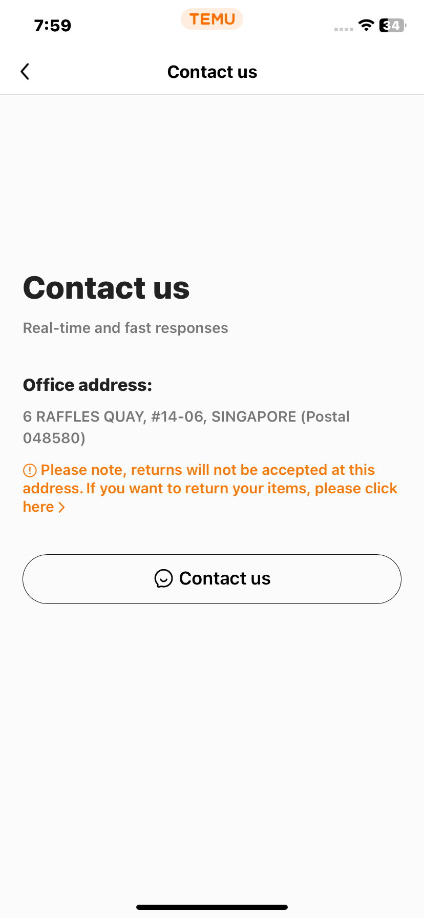 Temu Help And Support Flow Screenshots & UX Patterns | Uiland