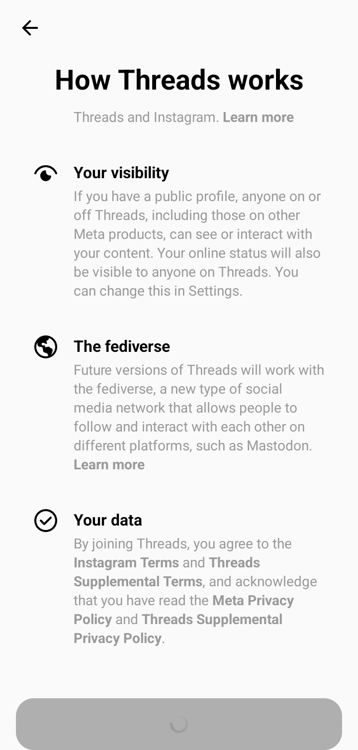 Threads App Screenshots, UI Screens & Design Inspiration | Uiland
