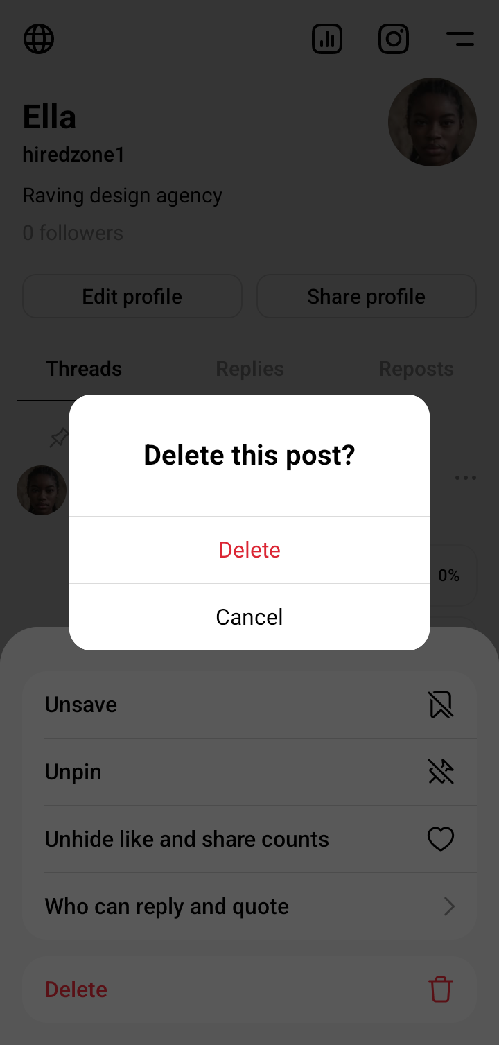 Threads App Flows, User Flow Screenshots & UX Patterns | Uiland