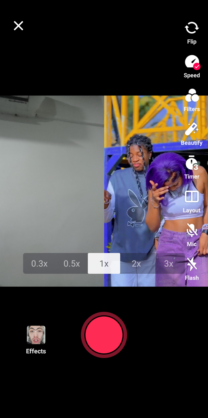  Tiktoklite Record Video user flow UI screenshot