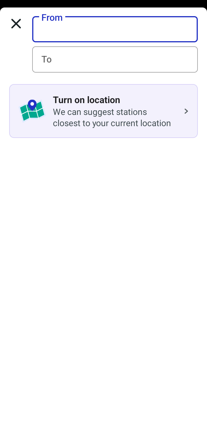 Trainline Search flow