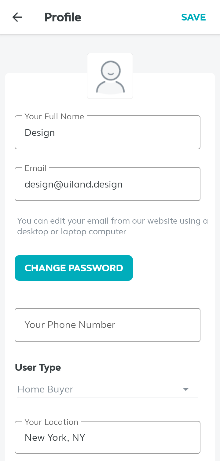  Trulia Change Password flow