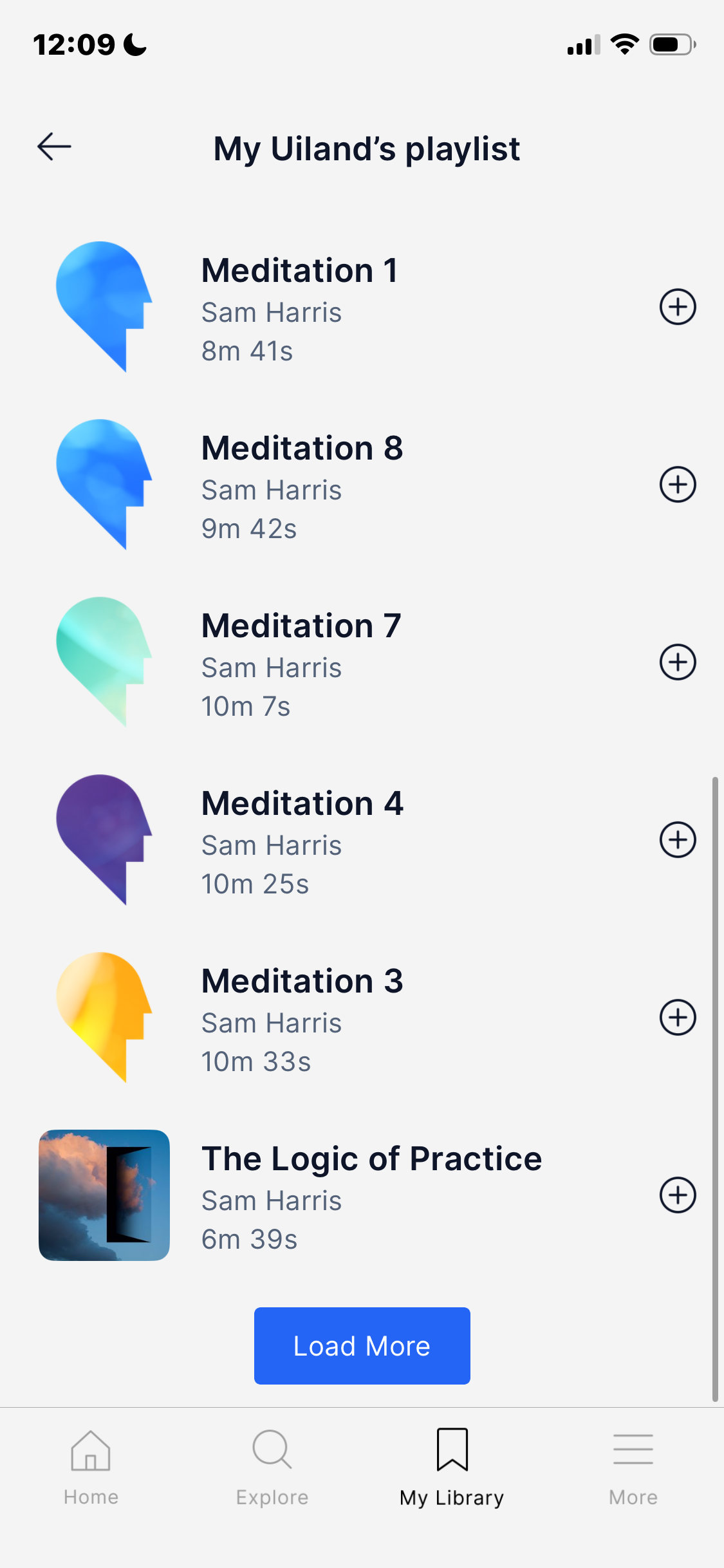 Waking Up Explore Library Flow Screenshots & UX Patterns | Uiland