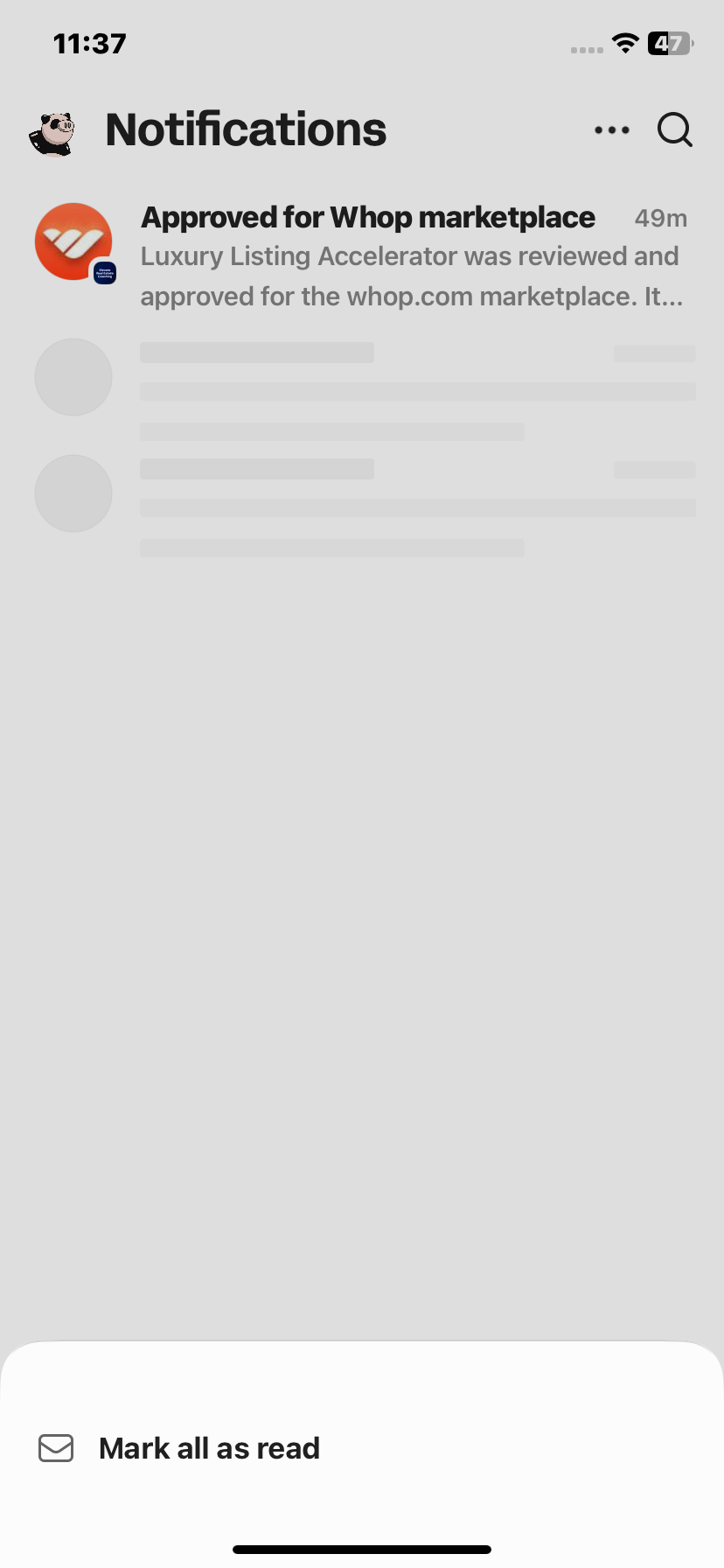 Whop App Flows, User Flow Screenshots & UX Patterns | Uiland